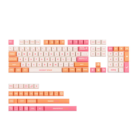 Epomaker Mango Dessert Keycaps Set