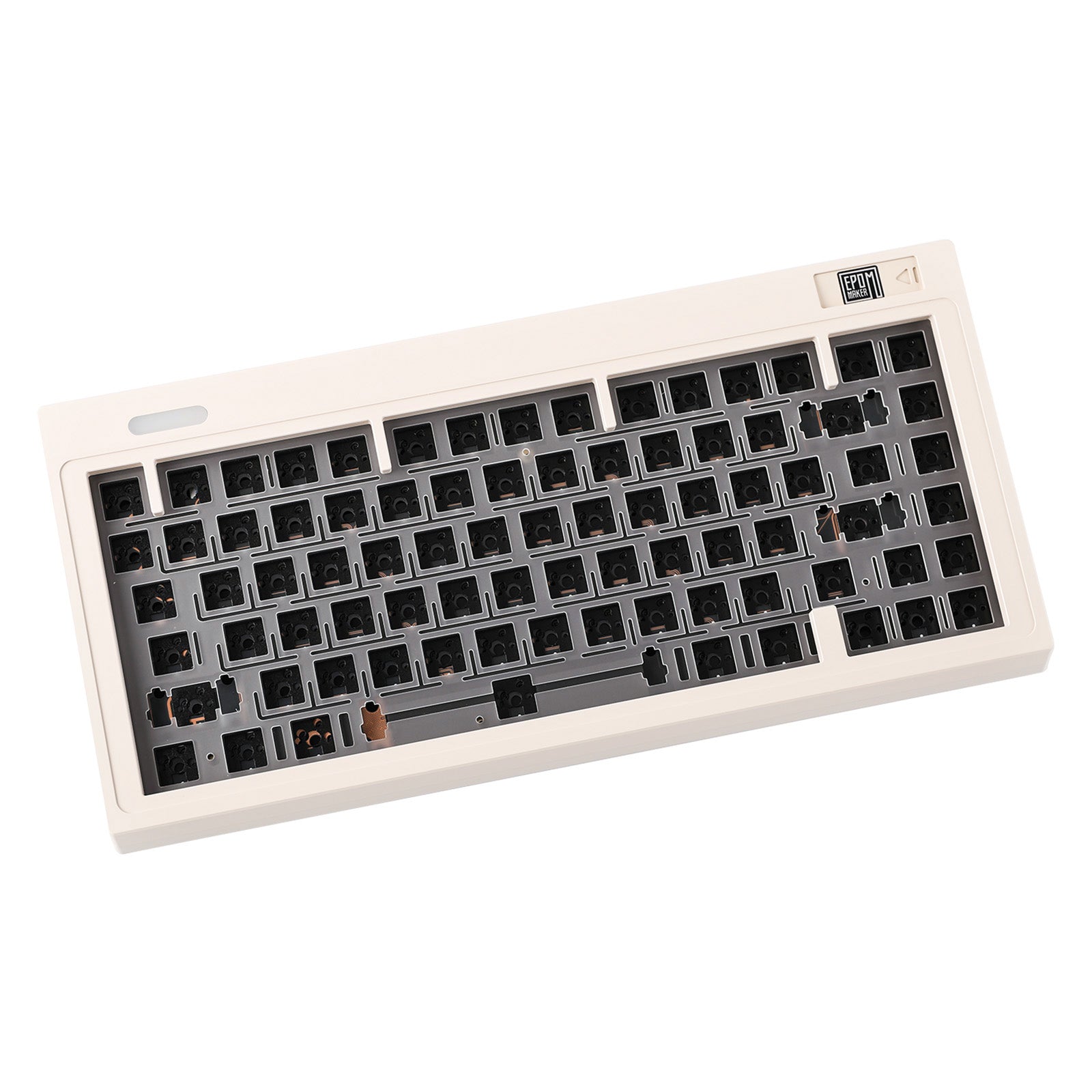 新品 Epomaker EK75 Kit ブラック キーボードベアボーンキット Epomaker EK75 Kit