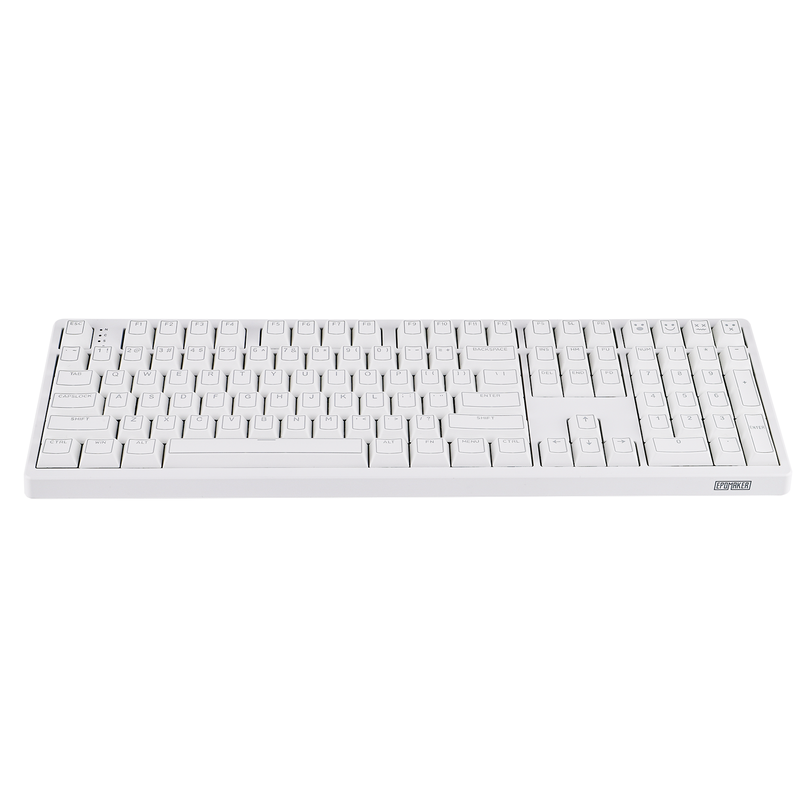 142 Keys Cherry Profile PBT Shine Through Double-shot Full EPOMAKER Glintrix Keycaps Set