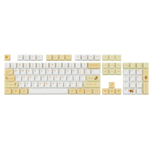 EPOMAKER Sunflower Keycap Set