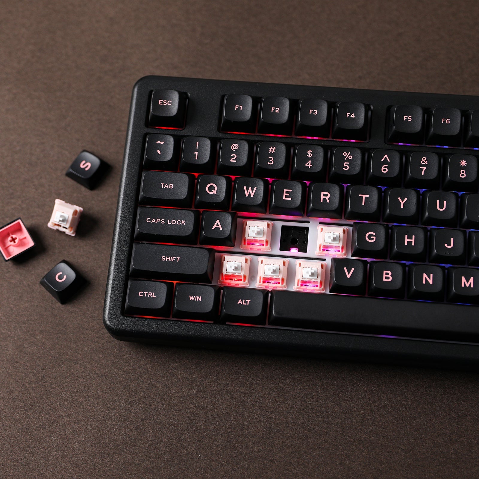 キーボード Epomaker Galaxy70 black-pink (HUANO) Epomaker Galaxy70 – epomaker